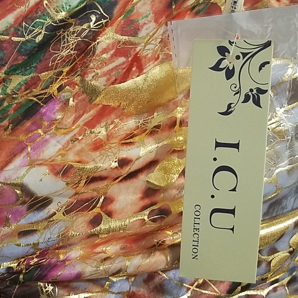 NWT ICU Collection Strapless Dress - Picture 4 of 4